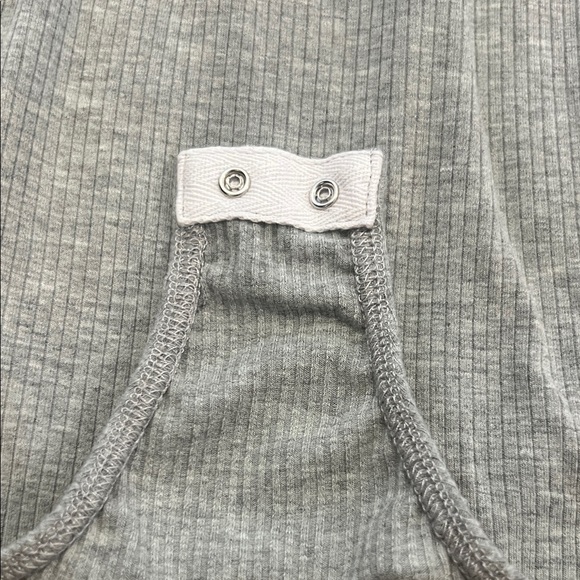 Pink Lily Light Gray Bodysuit - Picture 5 of 6